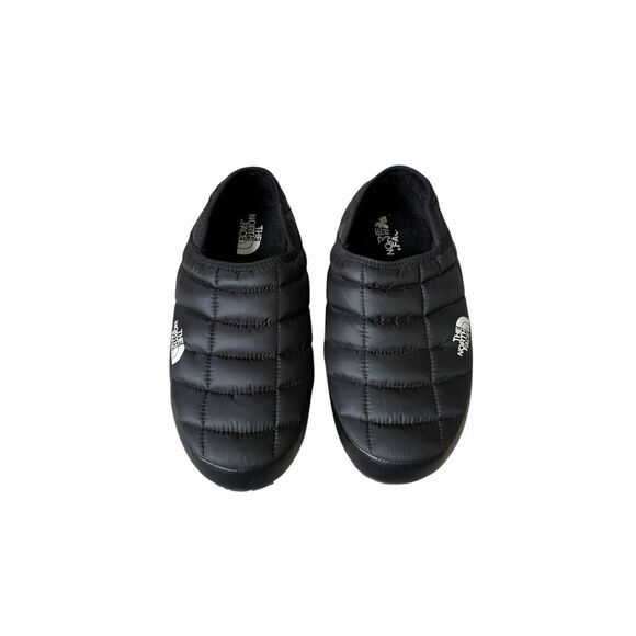 The North Face Slippers Mens 10 Black Thermoball Traction Insulated Outdoor Mule - Picture 2 of 10